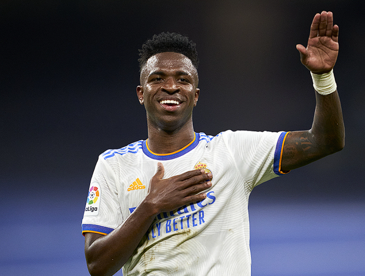 維尼修斯歐冠淘汰賽破門，創(chuàng)<a href='/news/tag/1068605.html' style='color: blue;'>巴西</a>球員新紀(jì)錄